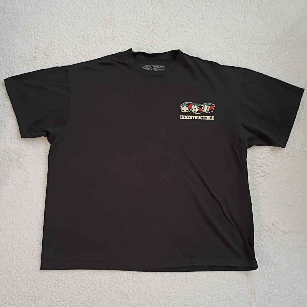 Indestructible MFG Cee-lo Pink Panther Playboy Big & Tall Black Tee - Picture 3 of 5